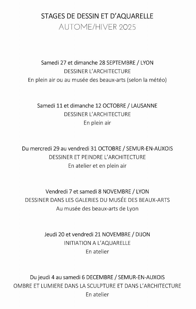 Dessin, programme