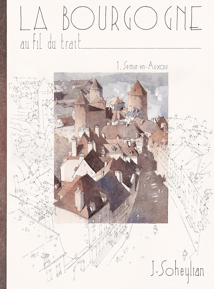 La bourgogne au fil du trait - Semur-en-Auxois